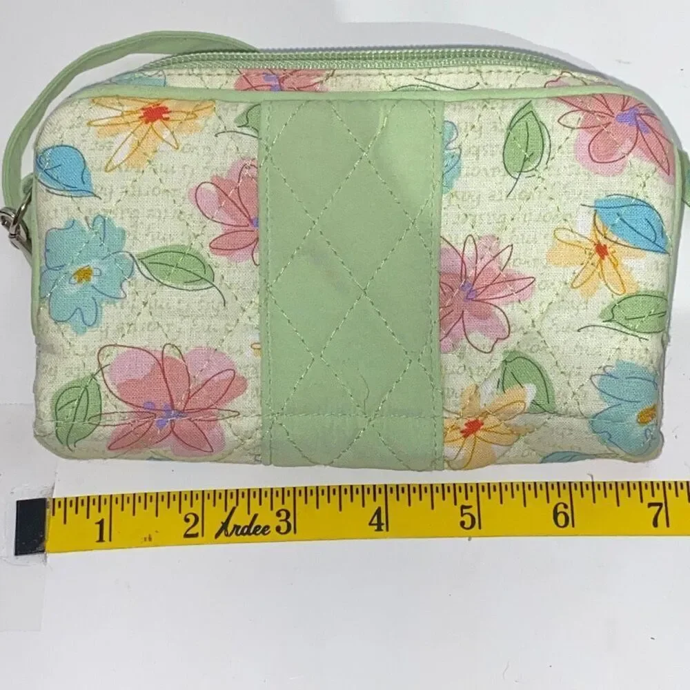 Longaberger Wristlet‎ Zippered Long Wallet Multicolor Purse
